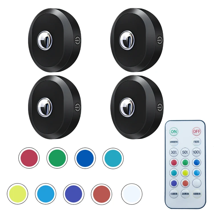 RGB -farveændring LED under kabinetlys